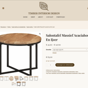 Eigen webshop